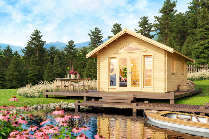 Lasita Maja Caroline 2.2 hytte 390 x 575 cm